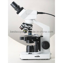 Built-in 1.3 Mega Pixel CMOS Binocular Digital Compound BS-2010bd Microscope